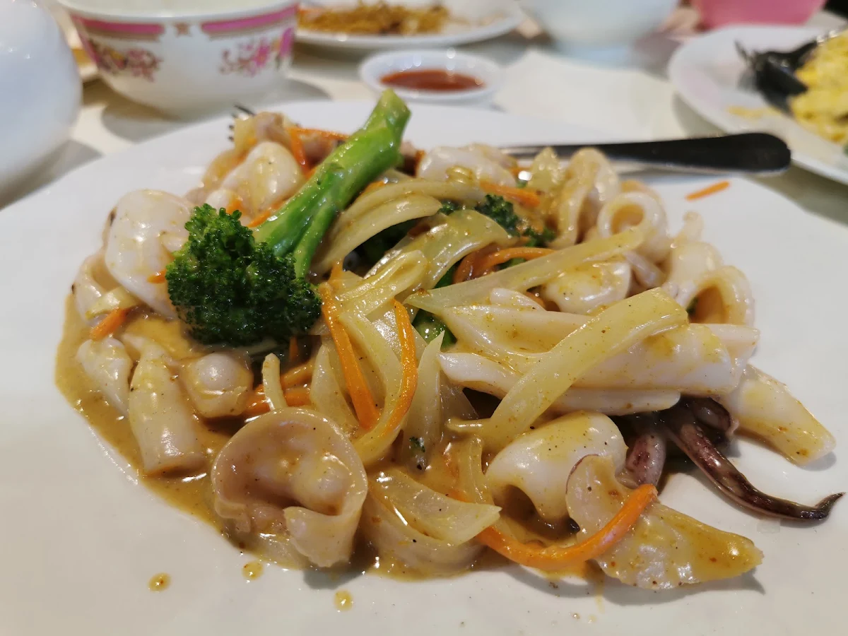 沙爹鱿鱼, Top BBQ & Seafood Restaurant (Yum Cha)